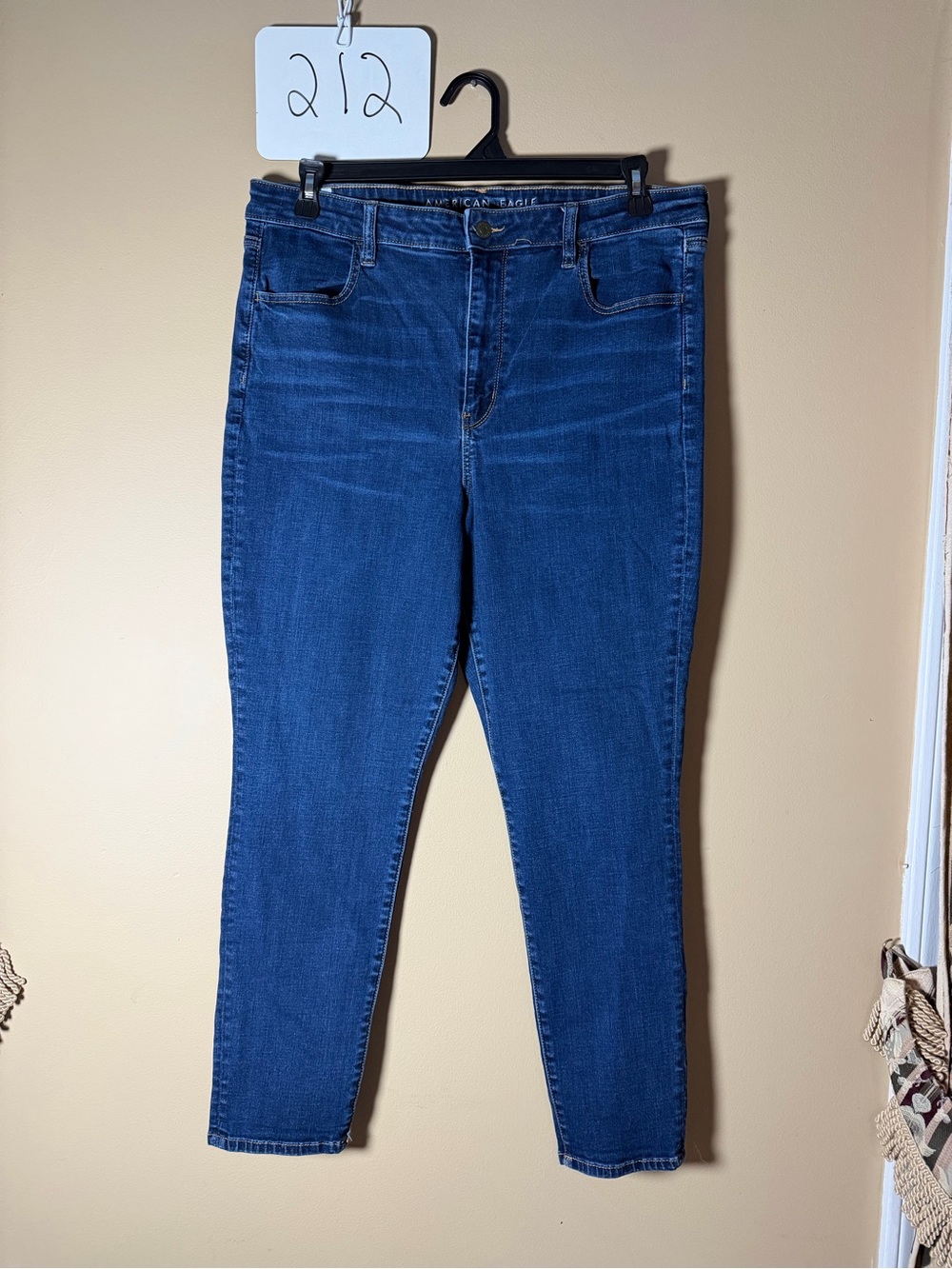 American Eagle Outfitters Indigo Super High-Rise Jeggings